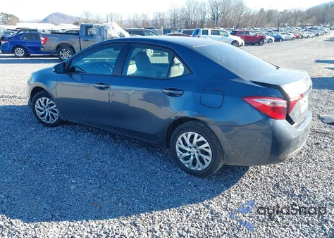 2017 Toyota Corolla Le z USA, uszkodzony, nr VIN 5YFBURHE4HP717987